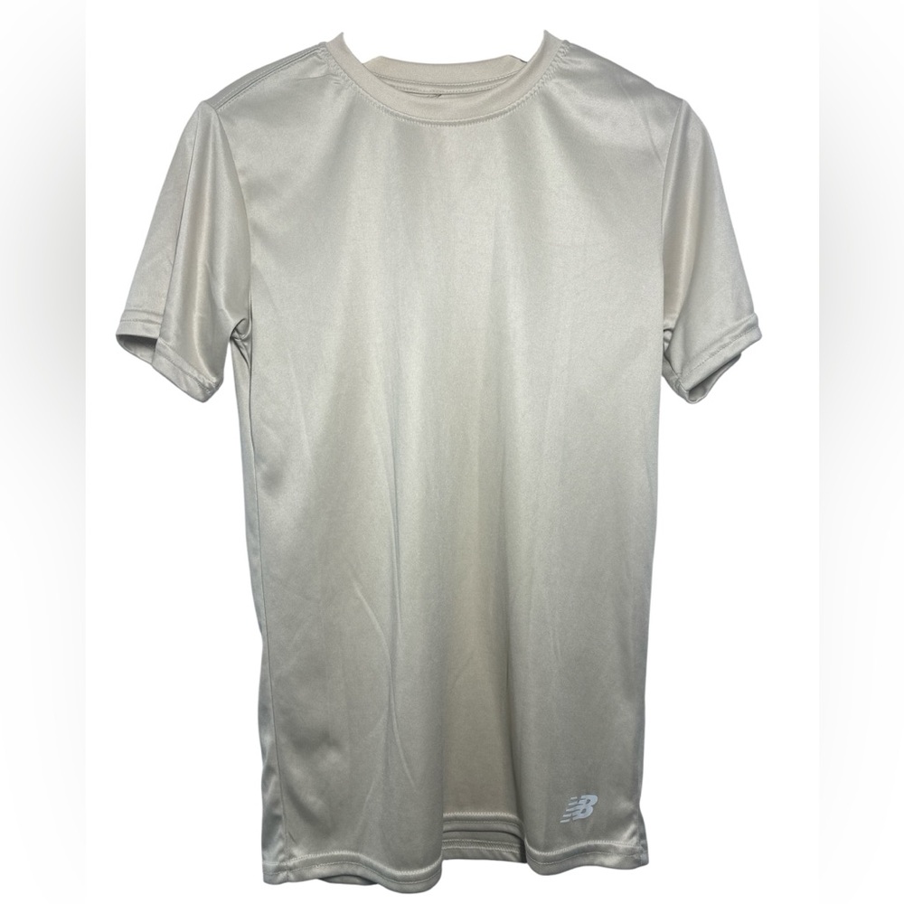 New Balance Youth Tan Athletic Tee